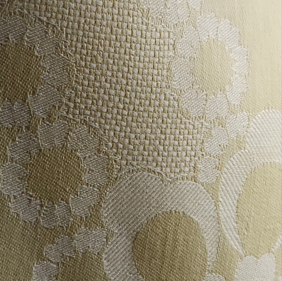 TODDLERS PILLOWCASE - FOR SMALL PILLOW - YELLOW JACQUARD DAMASK - Picture 2 of 5